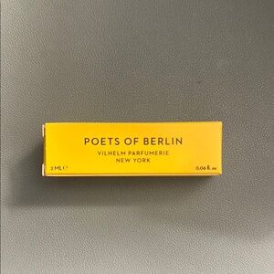 Vilhelm Parfumerie Poets of Berlin Perfume sample